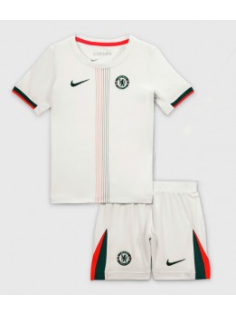 Billige Chelsea Bortedraktsett Barn 2025-26 Kortermet (+ Korte bukser)